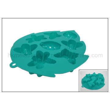 8 Cells Insect Shaped Silicone Cake Mould (RS28)